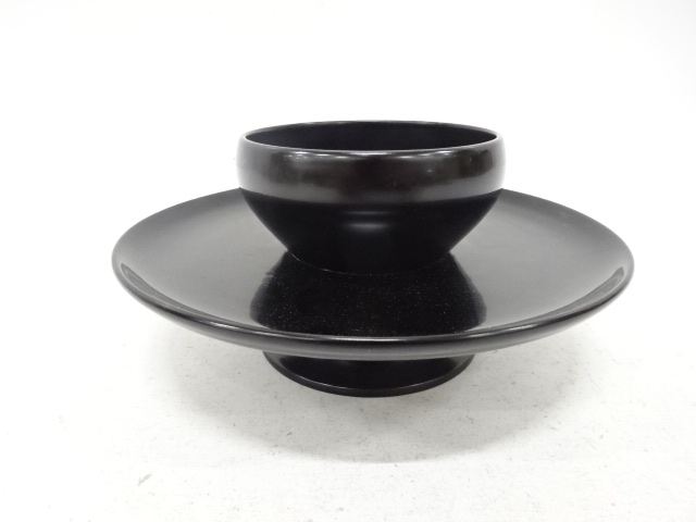 漆塗り　天目台